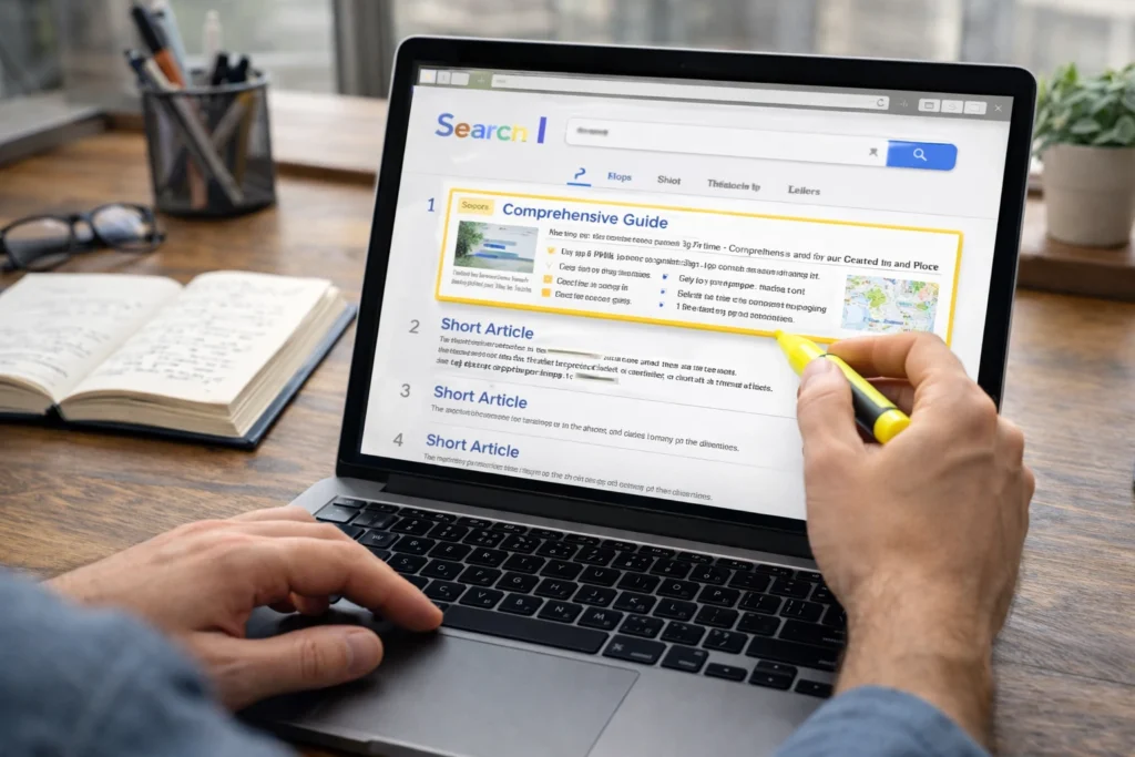 Why Search Engines Now Reward Comprehensive Coverage